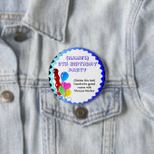 Name Button Button Geburtstag Party Gefallen (Beispiel)