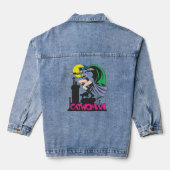 Name Catwoman & Pink Jeansjacke (Rückseite)