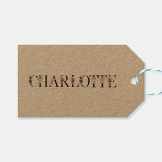 Name Charlotte Geschenkanhänger