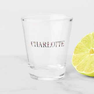 Name Charlotte Schnapsglas