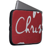 Name_CHRIS_funda_10 Laptopschutzhülle (Vorne Rechts)