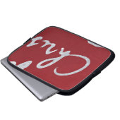 Name_CHRIS_funda_10 Laptopschutzhülle (Vorne Knopf)