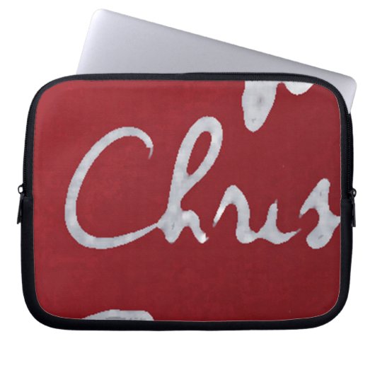 Name_CHRIS_funda_10 Laptopschutzhülle (Vorderseite)