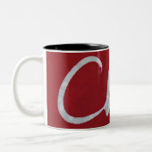 Name_CHRIS_mug Zweifarbige Tasse (Links)