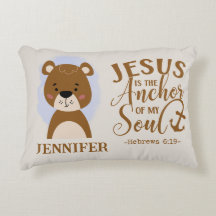 Name Christliches Niedliches Woodland Baby Bear Bi