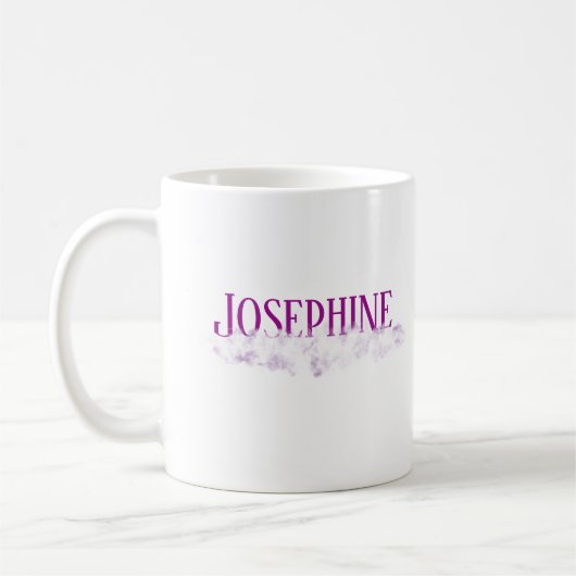Name Cloud Unicorn Rosa Kaffeetasse (Links)