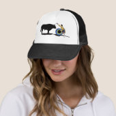 NAME: Clown und Stier-Kein-Text Truckerkappe (Beispiel)