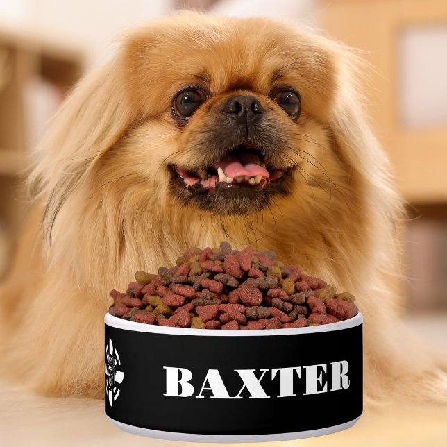 Name & Co-Pilot Typografie, Skull Pilot & Flugzeug Napf (Von Creator hochgeladen)