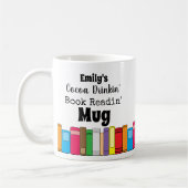 Name Cocoa Drinks, Buchlesen Kaffeetasse (Links)