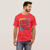 Name Colorful 90s Cassetteape Design retro T-Shirt (Vorne ganz)
