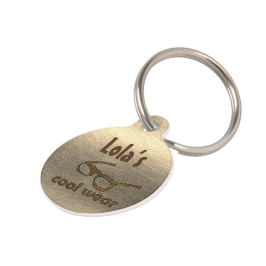 Name Coole Verschleißglättung hinzufügen Haustiermarke (Seite)