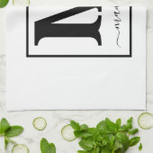 Name Custom Kitchen Handtücher Geschenk (Gefaltet)