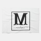 Name Custom Kitchen Handtücher Geschenk (Horizontal)