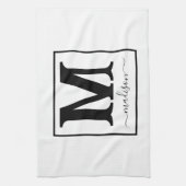 Name Custom Kitchen Handtücher Geschenk (Vertikal)