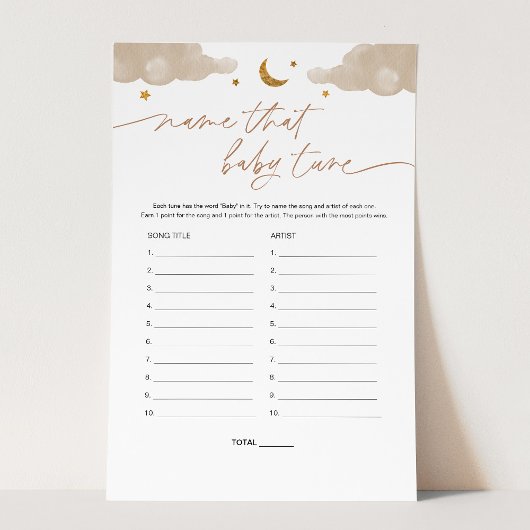 Name, dass Baby Tune Twinkle Star Baby Showspiel