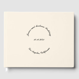 Name, Datum, Hochzeit Gästebuch