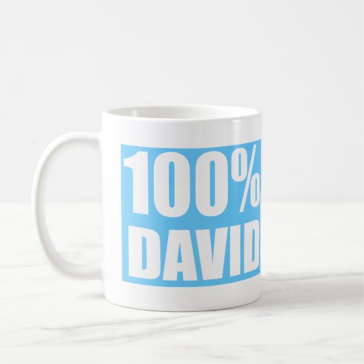 Name David Kaffeetasse (Links)