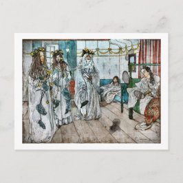 Name Day for Karin 1899 Postkarte