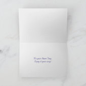 Name Day Pansy Teacup Karte (Innenseite)