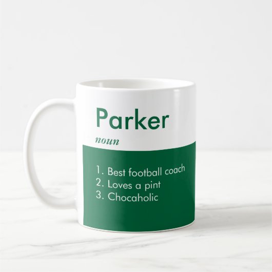 Name Definition Kaffee Tasse (Links)