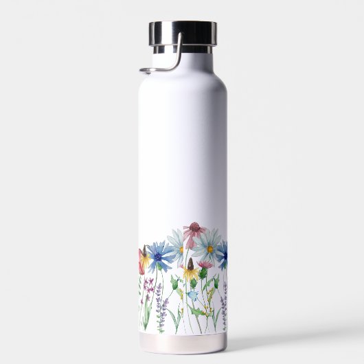 Name Definition mit moderner Wildblume Trinkflasche (Rechts)