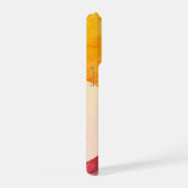 Name der abstrakten rustikalen Wasserfarben iPhone Hülle (Rechte Seite)