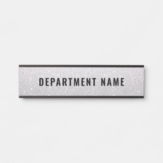 Name der Abteilung Türzeichen Zeichen Türschild (Vorderseite )