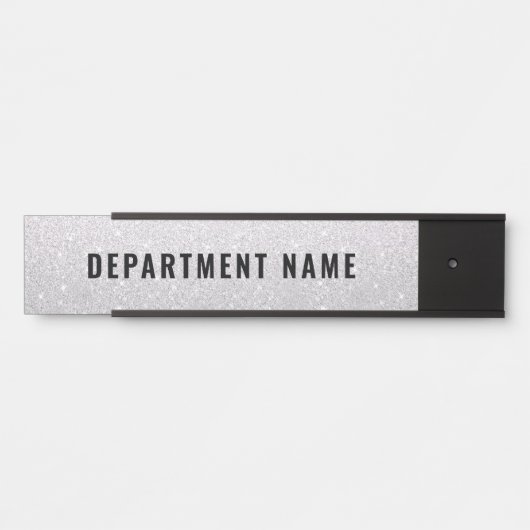 Name der Abteilung Türzeichen Zeichen Türschild (Vorderseite )