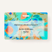 Name der Abzeichen des medizinischen Personals des Ausweis (Rückseite)