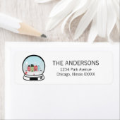 Name der Adresse für den Winterschneeglobe (Insitu)