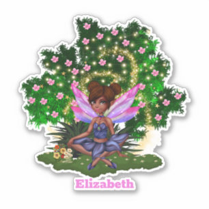 Name der afrikanischen Kirschblume Aufkleber