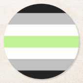 Name der Agende Runder Pappuntersetzer (Vorderseite)