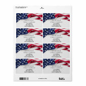 Name der amerikanischen Firma (Vorne)