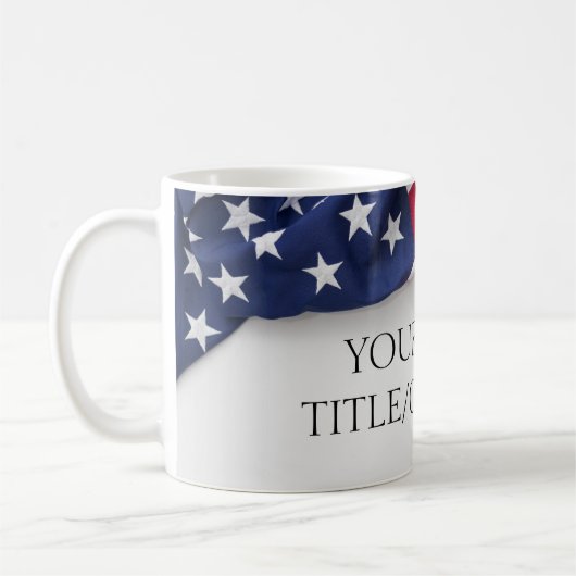 Name der amerikanischen Firma Kaffeetasse (Links)