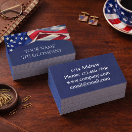 Name der amerikanischen Firma Visitenkarte