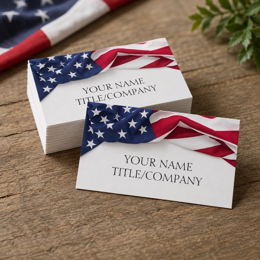 Name der amerikanischen Firma Visitenkarte