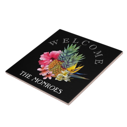 Name der Ananas Fliese (Seite)