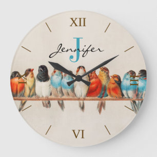 Name der Aquarellfarben Große Wanduhr