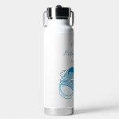 Name der Babyschuhe für benutzerdefinierte Babyboy Trinkflasche (Vorderseite)