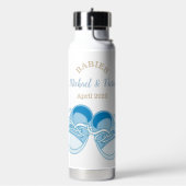 Name der Babyschuhe für benutzerdefinierte Babyboy Trinkflasche (Links)