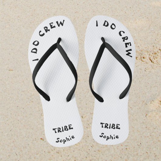 Name der Bachelorette-Braut Badesandalen