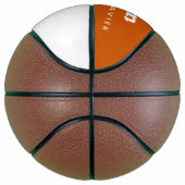 Name der Basketballmannschaft Orange weiß Basketball (Rechts)