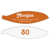 Name der Basketballmannschaft Orange weiß Basketball (Panele)