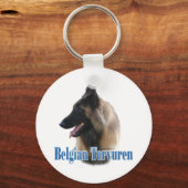 Name der belgischen Firma Tervuren Schlüsselanhänger (Vorderseite)
