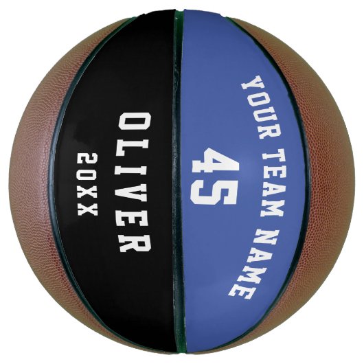Name der benutzerdefinierten Basketball Blue Playe (Vertikal)
