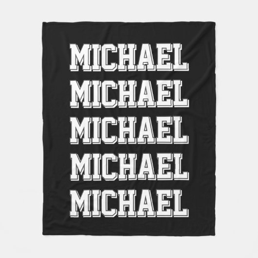 Name der benutzerdefinierten Breite Fleecedecke (Vorderseite)