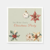 Name der benutzerdefinierten Meldung für Weihnacht Serviette (Vorderseite)