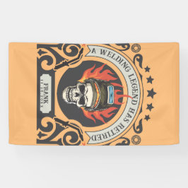 Name der benutzerdefinierten Ruheschweisderlegende Banner