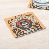 Name der benutzerdefinierten Ruheschweisderlegende Rechteckiger Pappuntersetzer (angewinkelt)