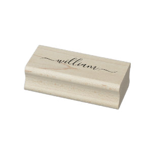 Name der benutzerdefinierten Skriptkalligraphie Gummistempel
